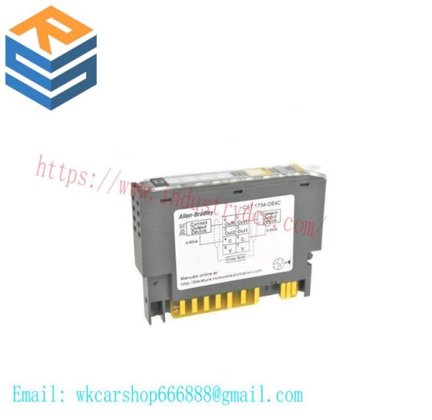 AB 1734-OE4C: Point IO, 4-Channel Analog Current Output Module