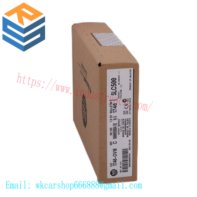 Allen Bradley 1746-OV16: 16-Channel DC Output Module - Precise Control for Industrial Automation