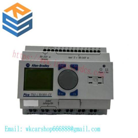 AB Control Systems 1760L18AWAEX Pico Controller with RTC, 18 I/O Expandable, AC Module
