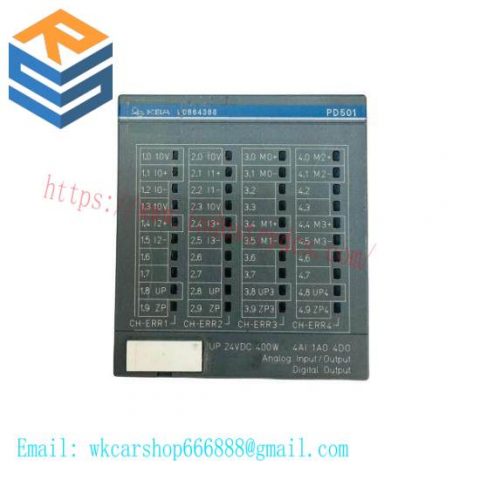 ABB PD501-4CH 1SAP260100R3001 Analog I/O Module