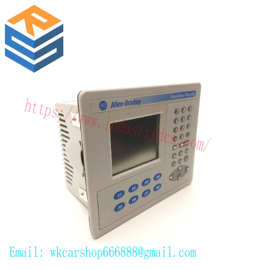 GE Fanuc PanelView Plus 400 Color Keypad/Touch - 2711P-B4C20D, Compact HMI for Industrial Control