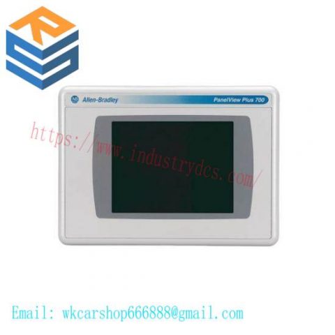 AB Control Systems 2711P-RDT7CM Marine Display: 6.5-inch Color Touch Screen for Industrial Control, Weatherproof & Durability