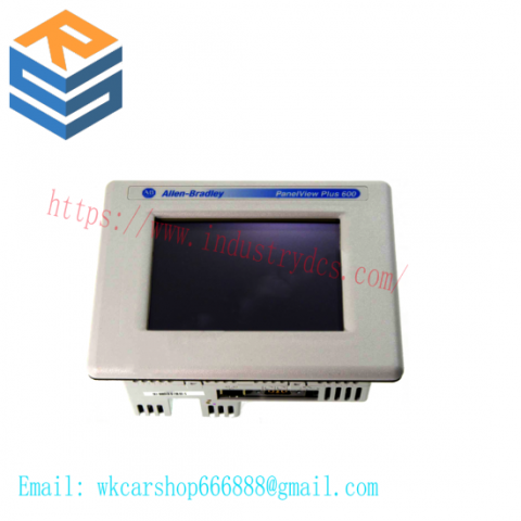 Allen-Bradley PanelView Plus 6 600 2711P-T6M5D8, Industrial HMI Solution