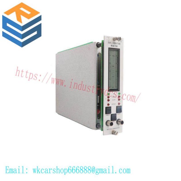 Bently Nevada 3300/16-15-01-03-00-00-00 Dual Channel Vibration Monitor: Precision Engineering for Industrial Control Systems