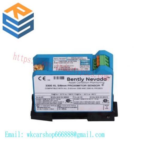 Bently Nevada 3300 XL Proximitor Sensor, 330180-91-CN