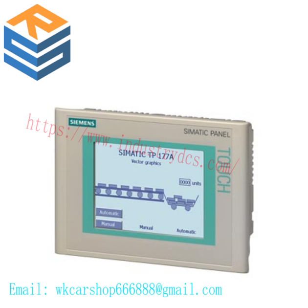 SIEMENS 6AV6642-0AA11-0AX1: Advanced Touch Panel for Industrial Control, 6"