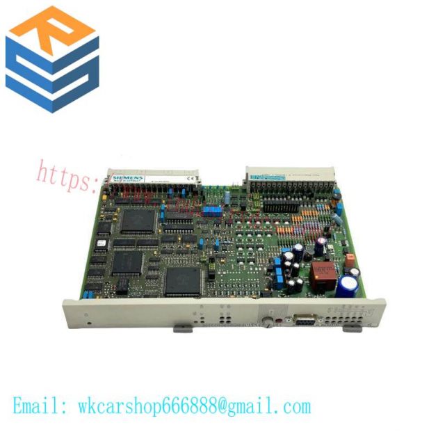 Siemens 6DS1411-8RR: Advanced Control Module for Precision Applications
