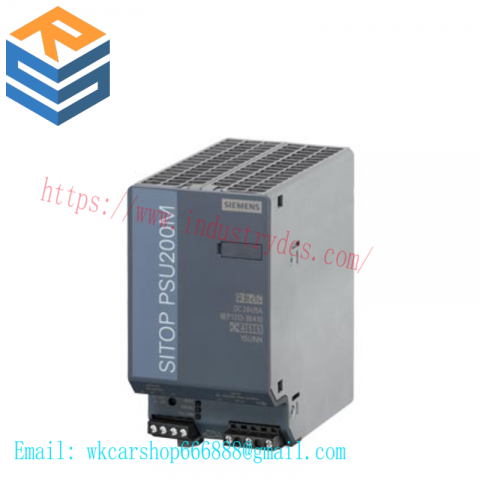 SIEMENS 6EP1333-3BA10: Precision Input Power Supply for Industrial Control