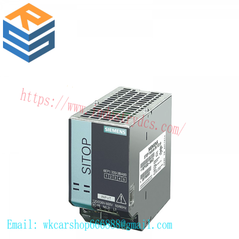 SIEMENS 6EP1 333-3BA00 Power Supply Input: Industrial Control Solutions