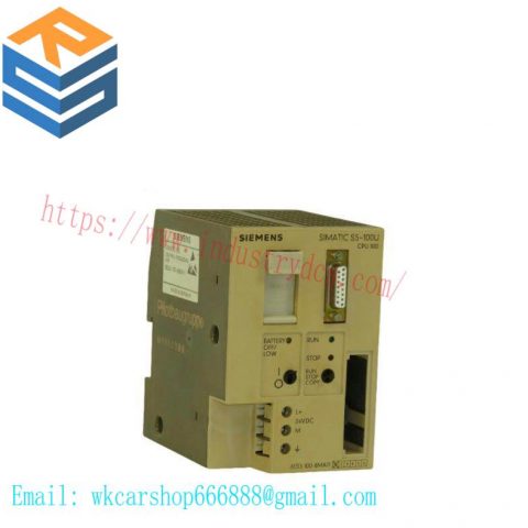 SIEMENS 6ES5100-8MA11 CPU 100 Processor Module: Industry Standard for Reliable Automation Solutions