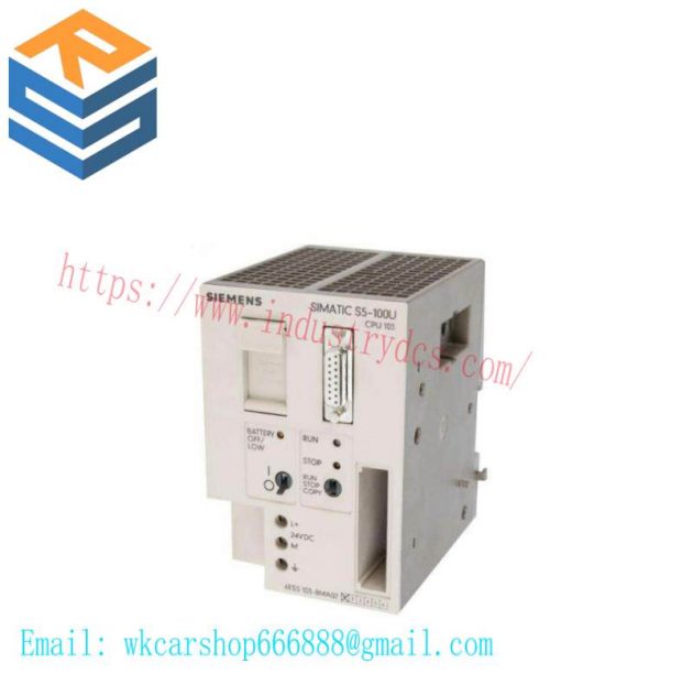 SIEMENS 6ES5103-8MA02 CPU103 Processor Module - Industrial Control Heartbeat