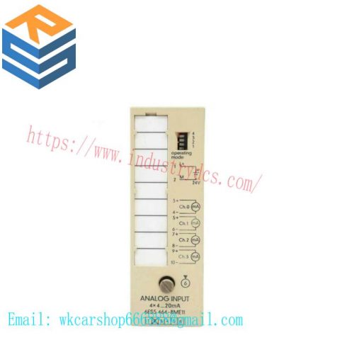 SIEMENS 6ES5464-8ME11: Industrial-grade Analog Input Module