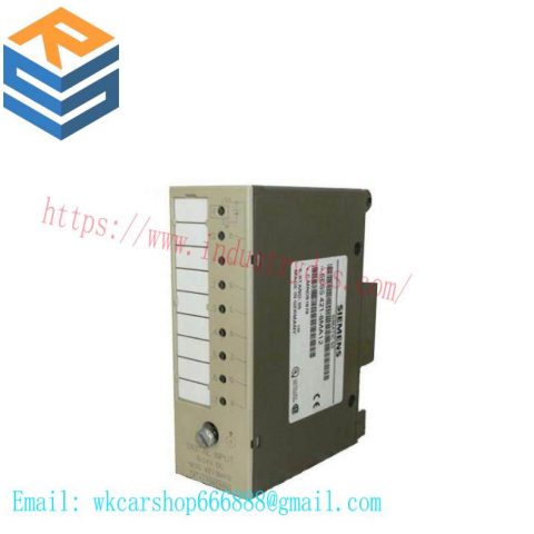 SIEMENS SIMATIC S5 470 ANALOG OUTPUT MODULE - 8MA12, Programmable Logic Controller (PLC) Systems