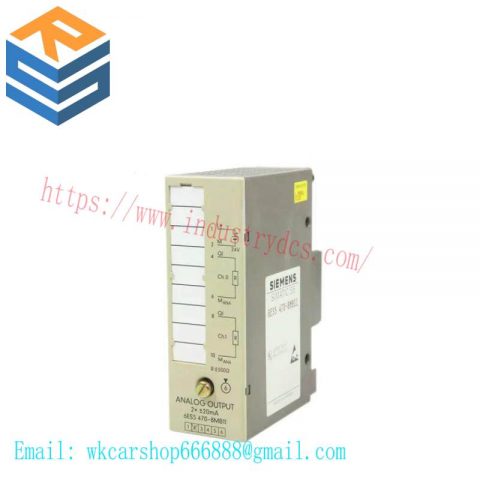 SIEMENS S5.470 8-Channel Analog Output Module