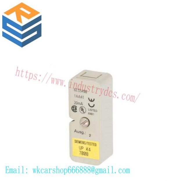 SIEMENS 6ES5498-1AA41 Analog Input SubModule: Precision & Efficiency in Industrial Control