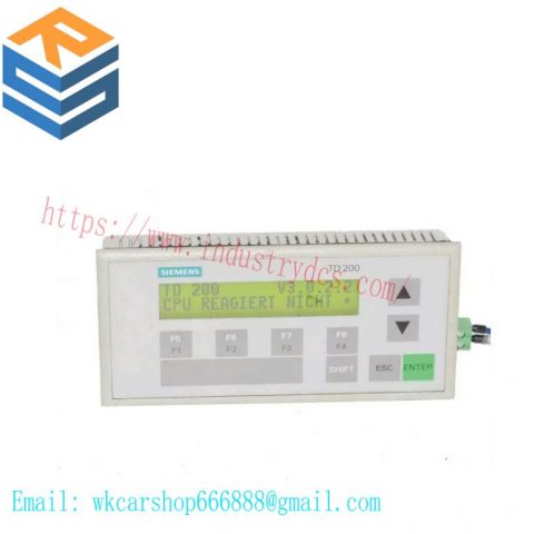 SIMATIC S7 TD 200, 6ES7272-0AA30-0YA1, Industrial Display Panel