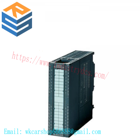 SIEMENS S7-300 SM 323 Digital Module, 8DI/8DO, Optically Isolated, 24V DC, 0.5A Aggregate Current, 2A
