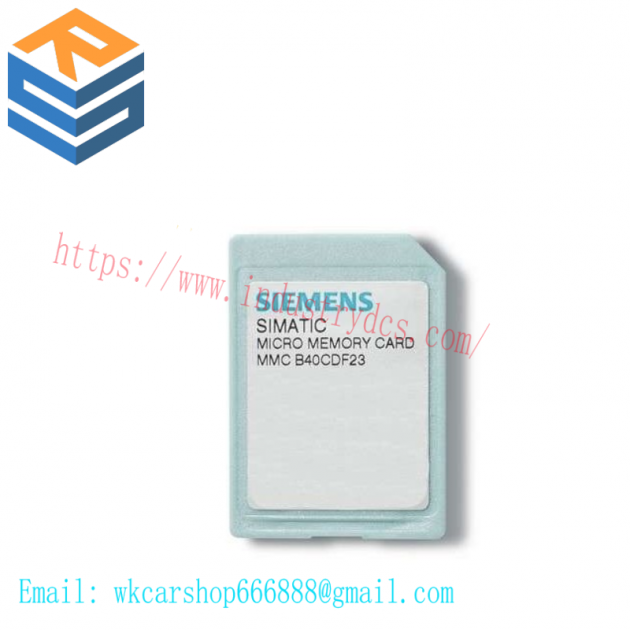 SIEMENS 6ES7953-8LF30-0AA0: S7 Micro Memory Card, Efficient Data Management for Industrial Automation