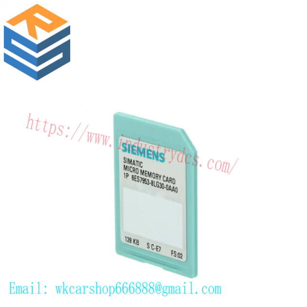 SIEMENS 6ES7953-8LG30-0AA0 S7 Micro Memory Card: Advanced Storage for Industrial Automation