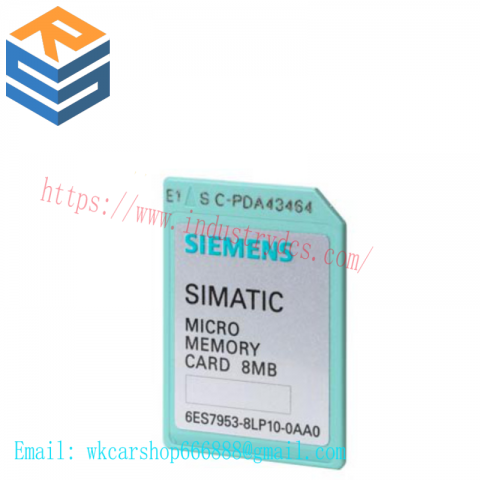 SIEMENS 6ES7953-8LL20-0AA0: High-Performance Micro Memory Card for S7 Control Systems
