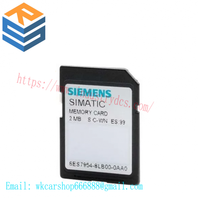 Siemens 6ES7954-8LB01-0AA0 Memory Card for Industrial Control Systems