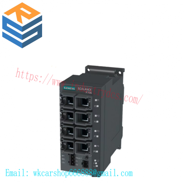 SIEMENS SCALANCE X108 6GK5108-0BA00-2AA3 Industrial Ethernet Switch
