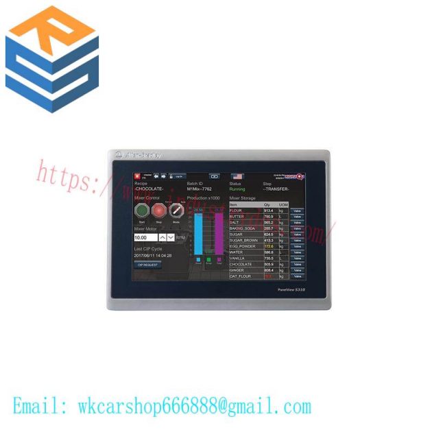 AB 2713P-T7WD1 Graphical Terminal - Advanced Industrial Control Solution