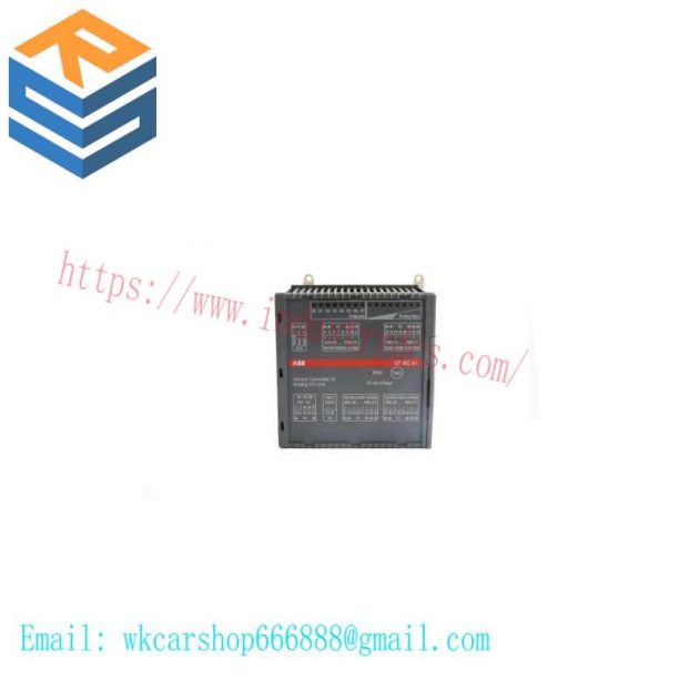 ABB 07AC91 12 GJR5252300R0101 Analog I/O Unit - High Precision Control Solutions