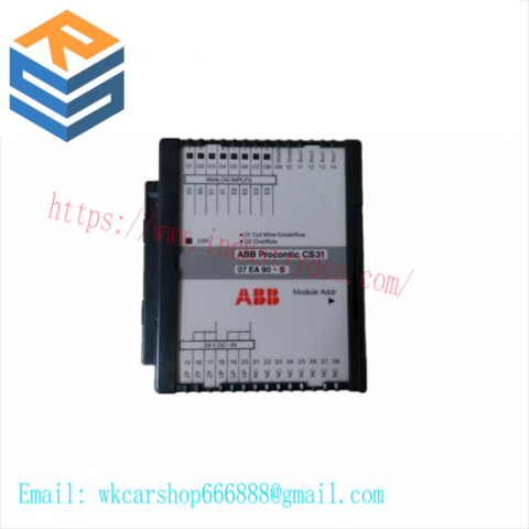 ABB 07EA90-S Analog Input Module: Advanced Control Solutions for Industry