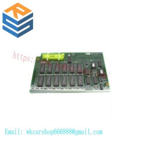 ABB 086318-501 STATIC RAM MODULE - Advanced Memory Solution for Industrial Automation