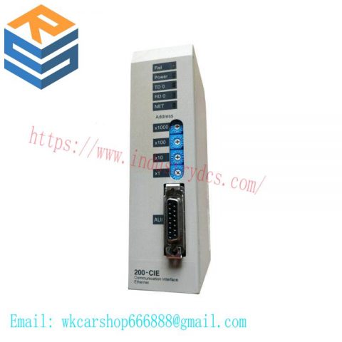 ABB 200-CIE Ethernet Communication Interface, Industrial Automation Solutions
