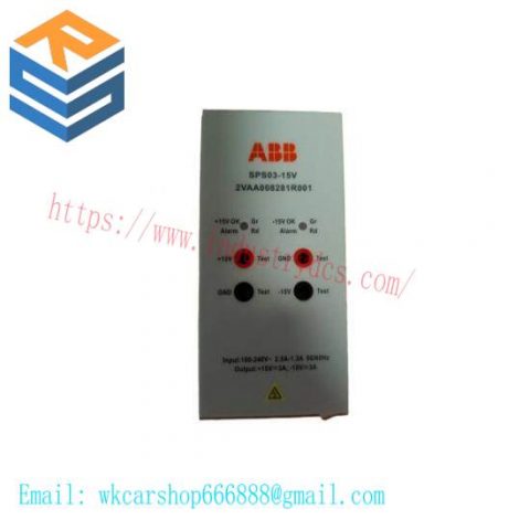 ABB 2VAA 008281R001 Power Supply Module, Advanced Industrial Automation Solutions