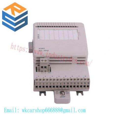 ABB AO801 3BSE020514R1 - High-Precision Analog Output Module for Industrial Automation