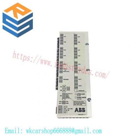 ABB APBU-44CE: Advanced Process Control Module, Precision Engineered for Industrial Automation