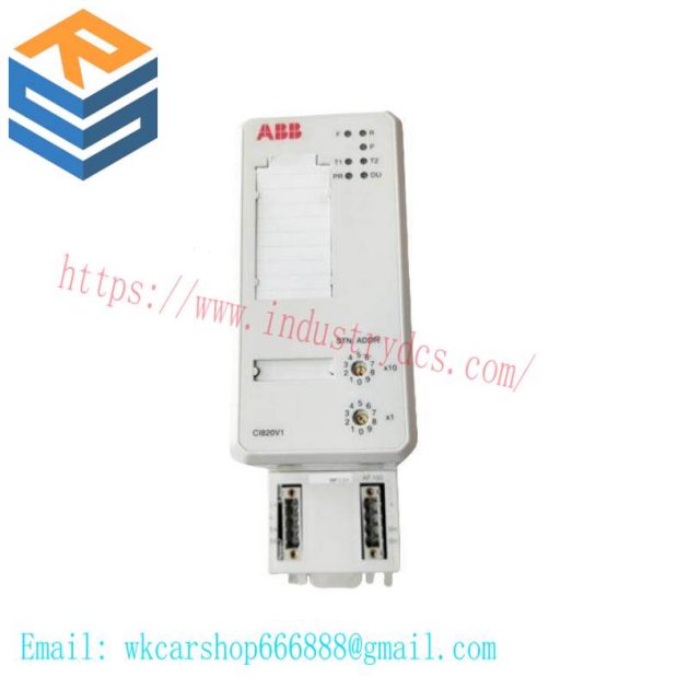 ABB CI820 Power Supply Module - Reliable Energy Solution for Industrial Applications