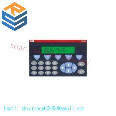 ABB CP502 RS232 Control Panel - Advanced Automation Solution for Industrial Applications
