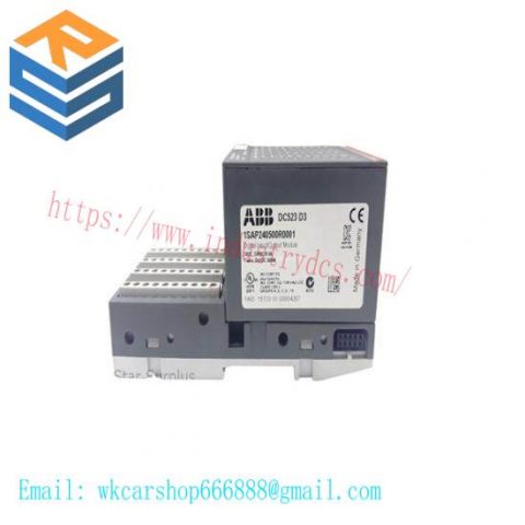 ABB DC523 D3 | 1SAP240500R0001 | Digital Input Output Module, Precision Control for Industrial Automation