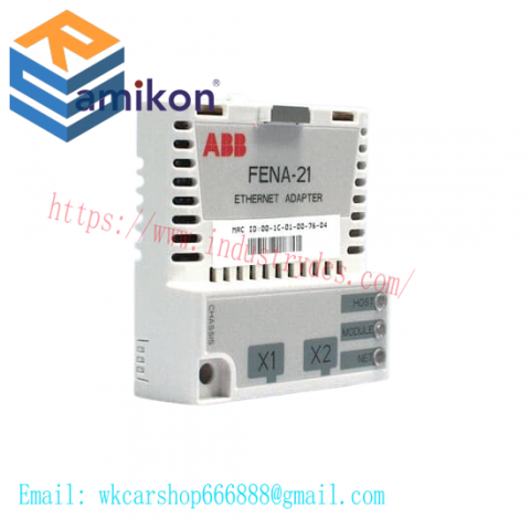 ABB FENA-21 3AUA0000089109: High-Speed Two-Port Ethernet Adapter