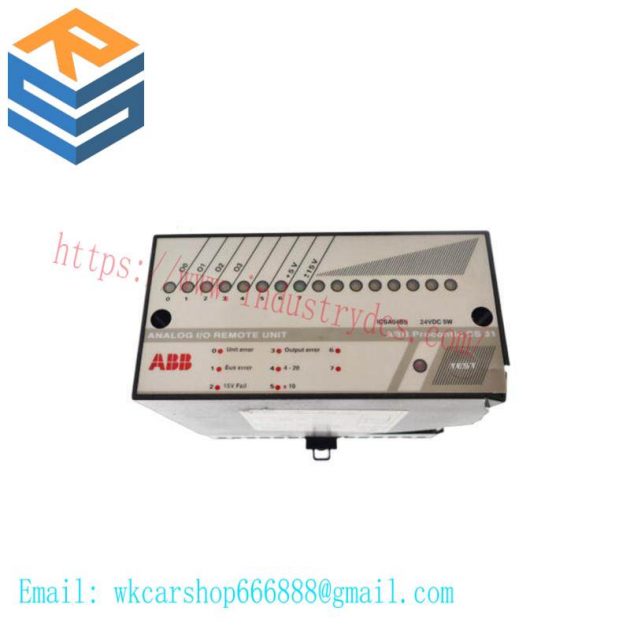 ABB ICSA04B5 ANALOG I/O REMOTE UNIT - High-Performance Control Module