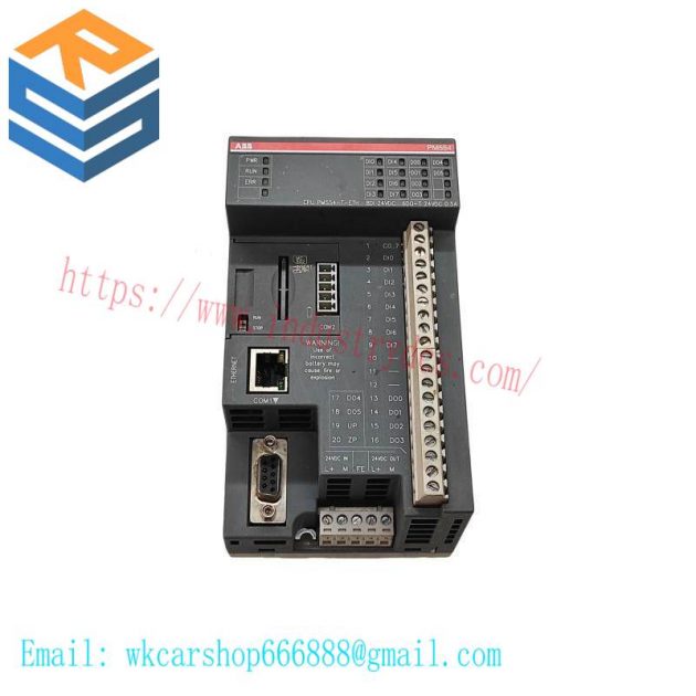 ABB PM564-R-ETH-AC A0 - Advanced Ethernet Compatible PLC Central Processing Unit