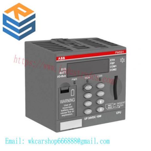 ABB PM591-ETH Ethernet Module for Advanced Industrial Control Solutions