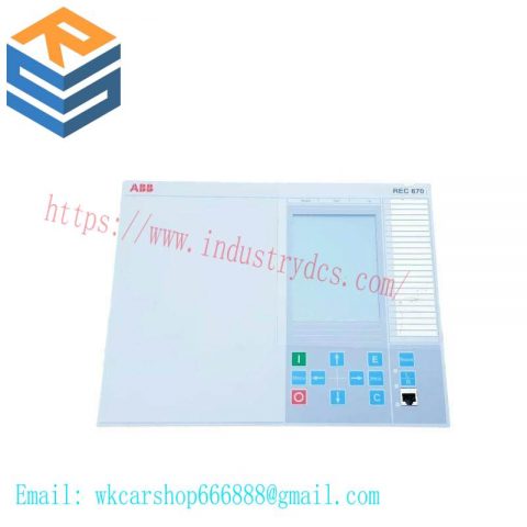 ABB REC670 - I/O Module for Industrial Automation Systems