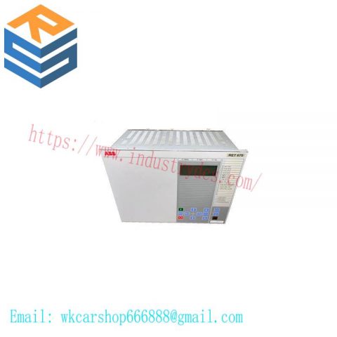 ABB RET670 1MRK004816-AB Control Relay: Industrial Automation Solutions