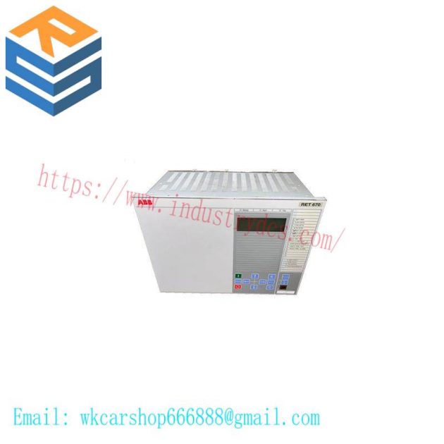 ABB RET670 1MRK004816-AB Control Relay: Industrial Automation Solutions