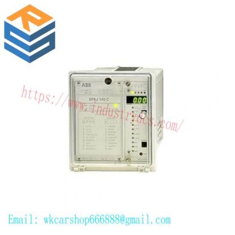 ABB SPAJ140C-AA: Advanced Current & Earth Fault Relay, Industrial Automation, Control Systems