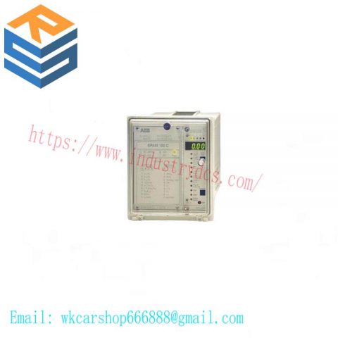 ABB SPAM150C RS641006 - Motor Protection Relay, Designed for Industrial Control Solutions