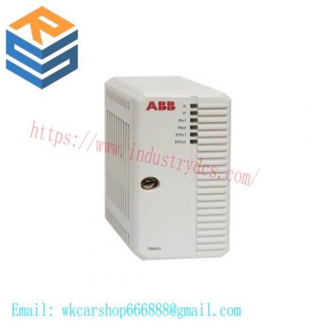 ABB TB840 Modulebus Cluster Modem, High-Performance Redundant Optical Modem