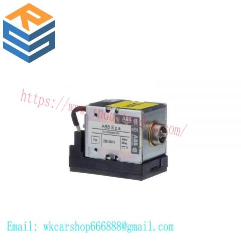 ABB YU-1SDA038312R1 - Under Voltage Release Supply Module, for Reliable Power Management in Industrial Automation