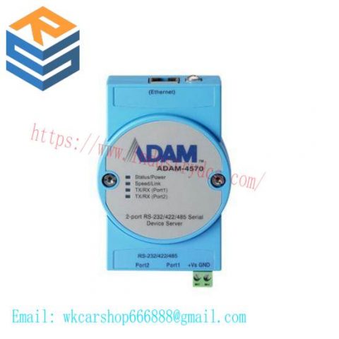 Advantech ADAM-4570 Serial Device Server - Advanced IoT Gateway, 100 Characters or Less