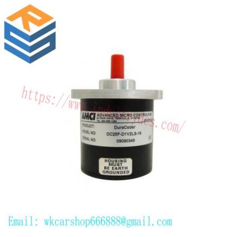 AMCI DC25F-D1V2LS-16 Industrial Rotary Shaft Encoder